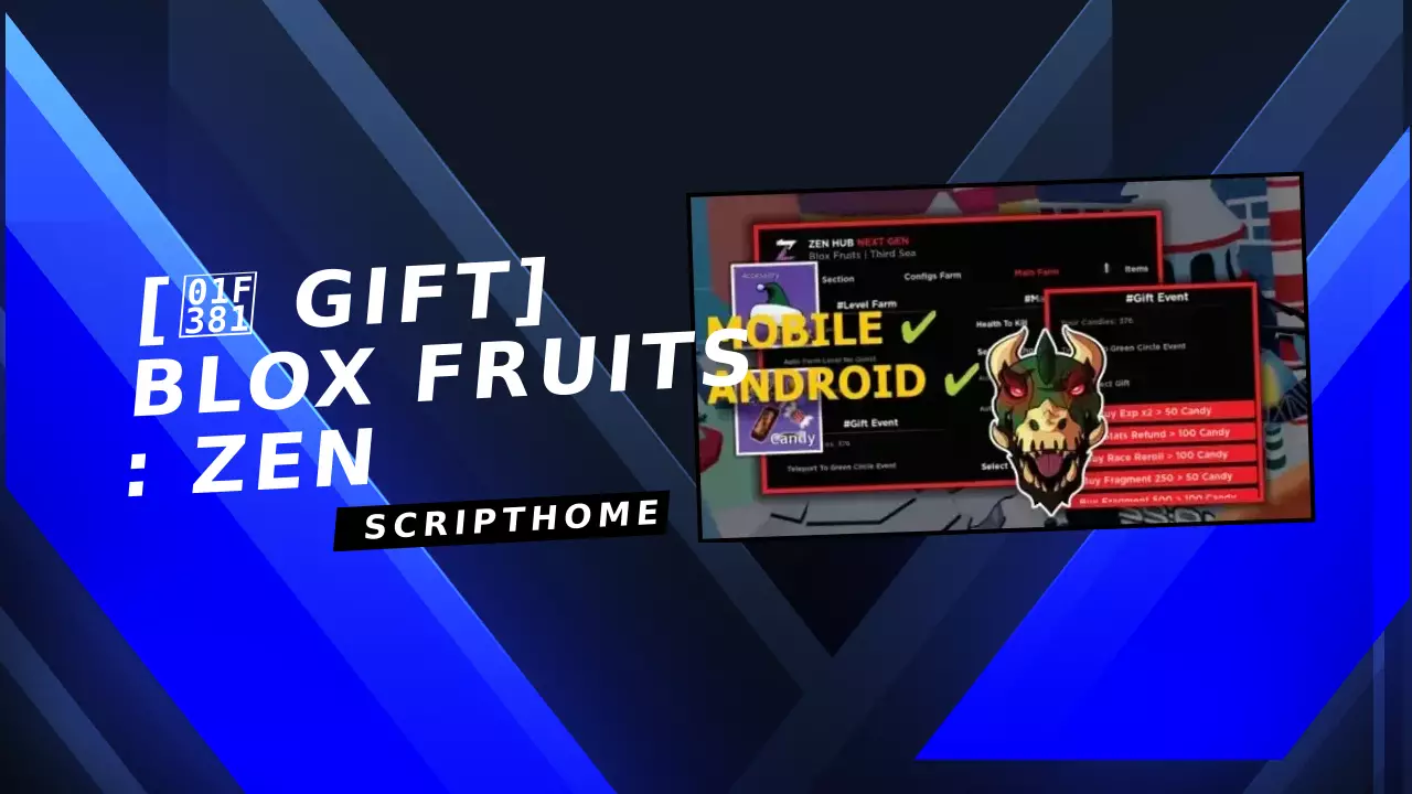 [🎁 GIFT] Blox Fruits : ZEN thumbnail image