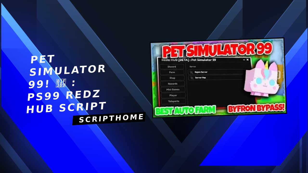 Pet Simulator 99! 🎉 : PS99 REDz Hub Script thumbnail image