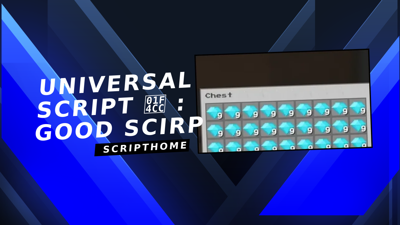 Universal Script 📌 : good scirp thumbnail image