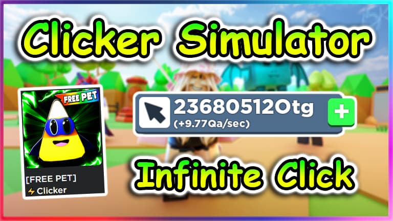 Clicker Simulatore Script - Infinite Click, Infinite Money thumbnail image