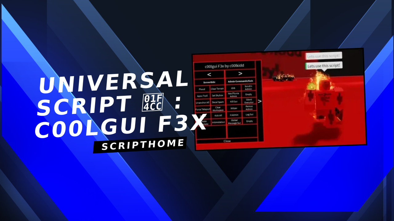 Universal Script 📌 : C00lgui F3x thumbnail image