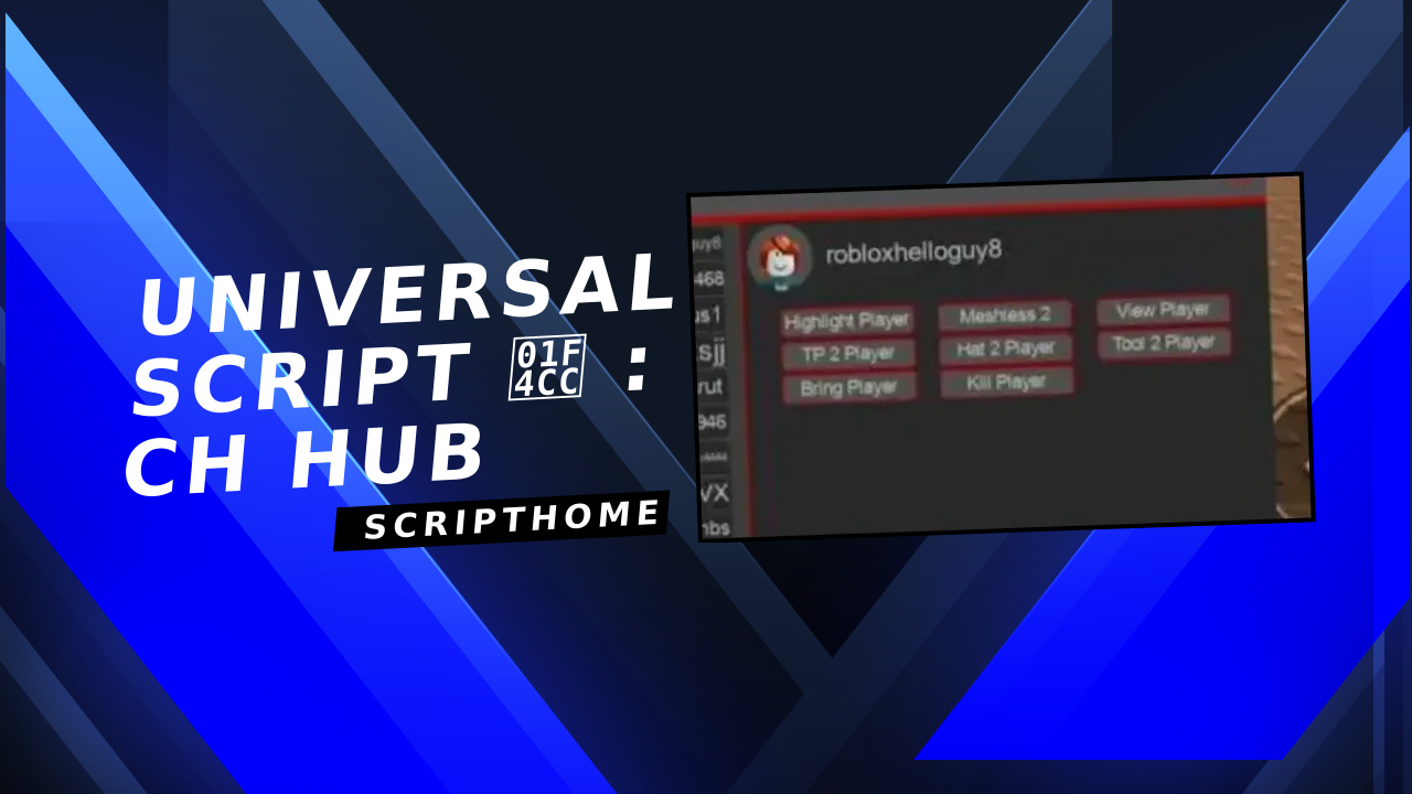 Universal Script 📌 : CH HUB thumbnail image
