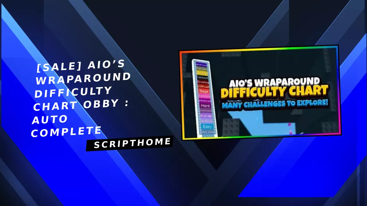 [sale] Aio’s Wraparound Difficulty Chart Obby : Auto Complete thumbnail image