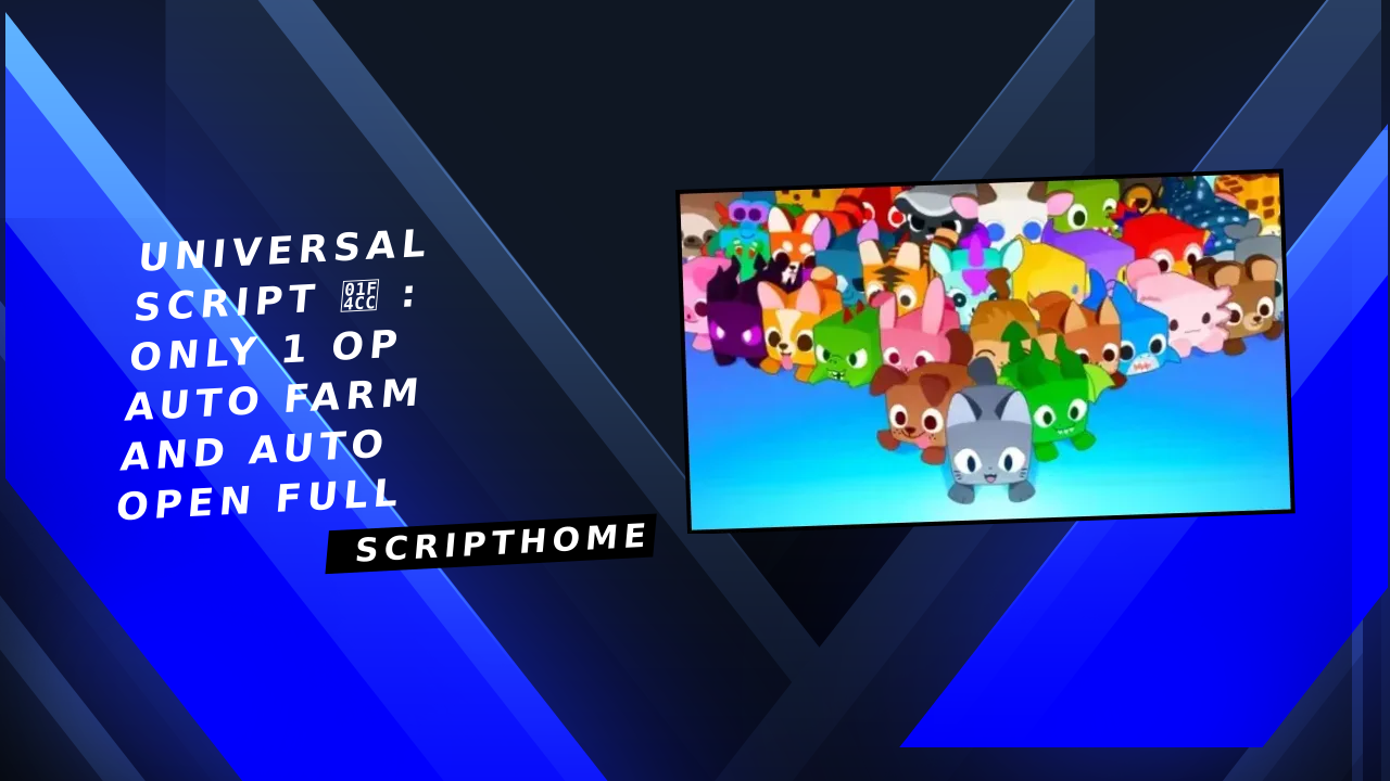 Universal Script 📌 : only 1  Op Auto Farm and auto open full thumbnail image