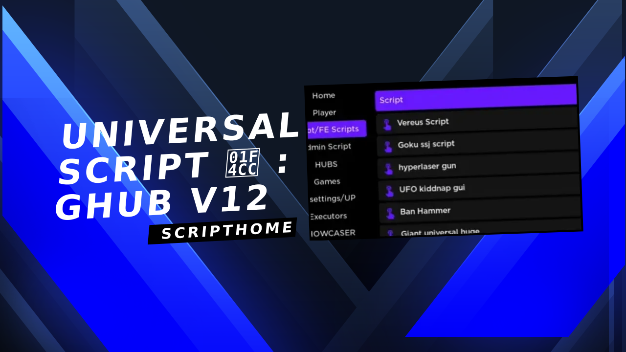 Universal Script 📌 : Ghub v12 thumbnail image