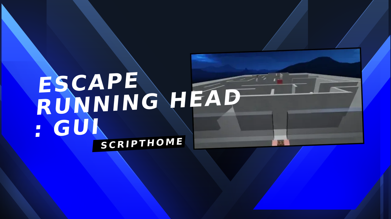 Escape Running Head : GUI thumbnail image