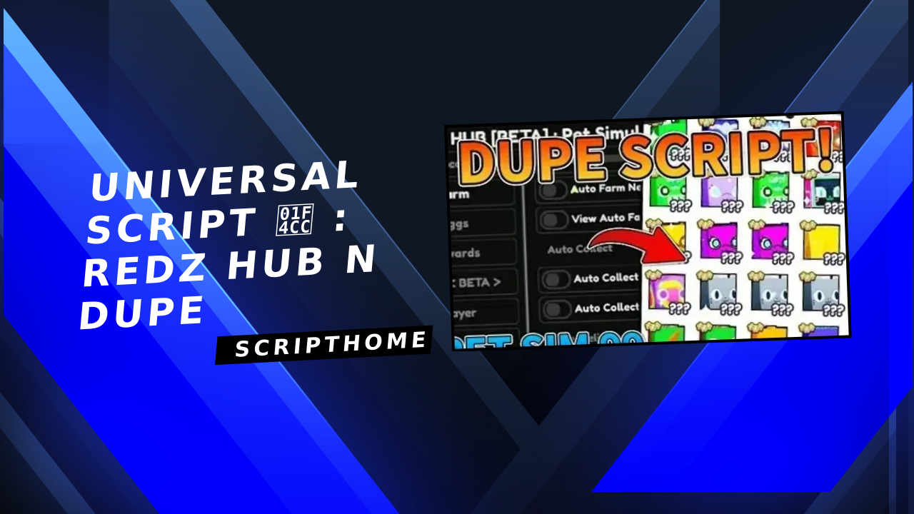 Universal Script 📌 : REDz HUB n DUPE thumbnail image