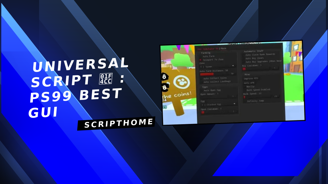 Universal Script 📌 : PS99 Best Gui thumbnail image