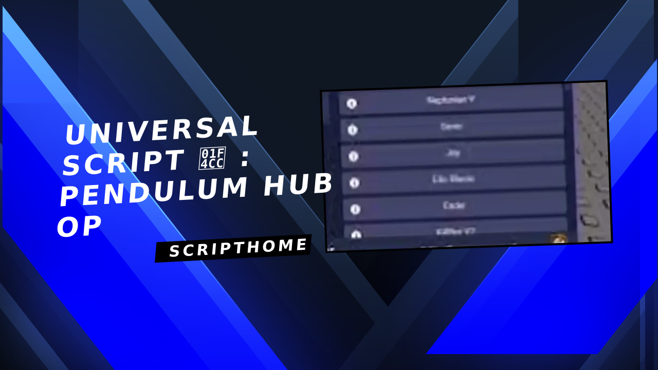Universal Script 📌 : Pendulum Hub Op thumbnail image