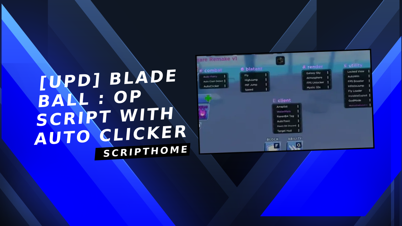 [UPD] Blade Ball : OP Script with Auto Clicker thumbnail image